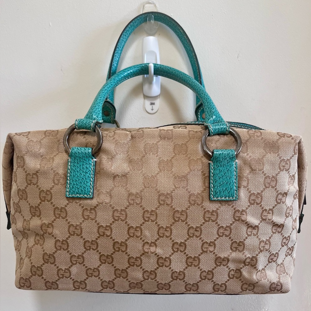 Gucci monogram Boston Bag